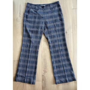 Y2K CAbi Houndstooth Plaid pants Size 4
